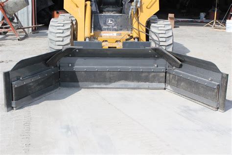 skid steer squeegee attachment|Manure Squeegee Attachments .